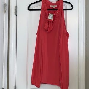 MICHAEL by a Michael Kors cold shoulder top